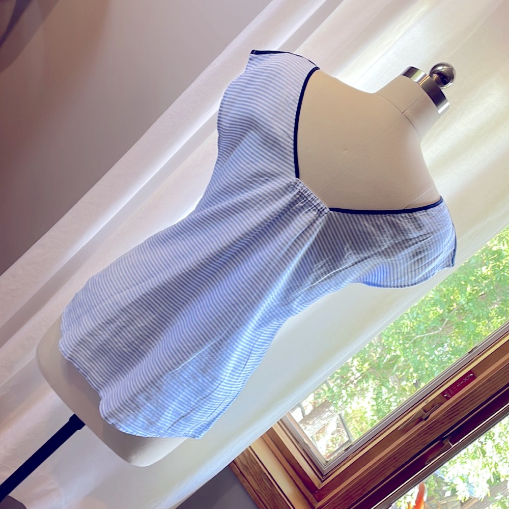 Cabi Ruffle Neck Top - Picture 2 of 6